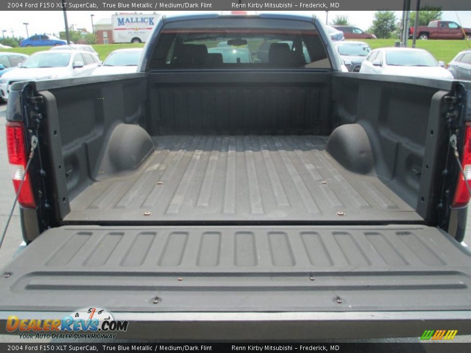 2004 Ford F150 XLT SuperCab True Blue Metallic / Medium/Dark Flint Photo #9