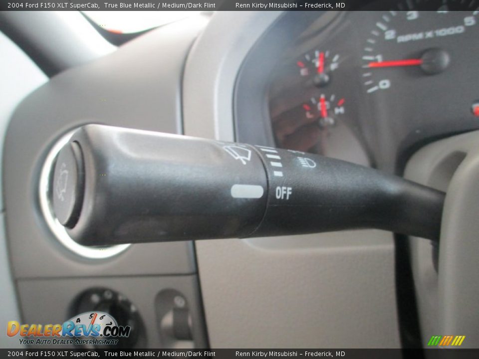 2004 Ford F150 XLT SuperCab True Blue Metallic / Medium/Dark Flint Photo #17