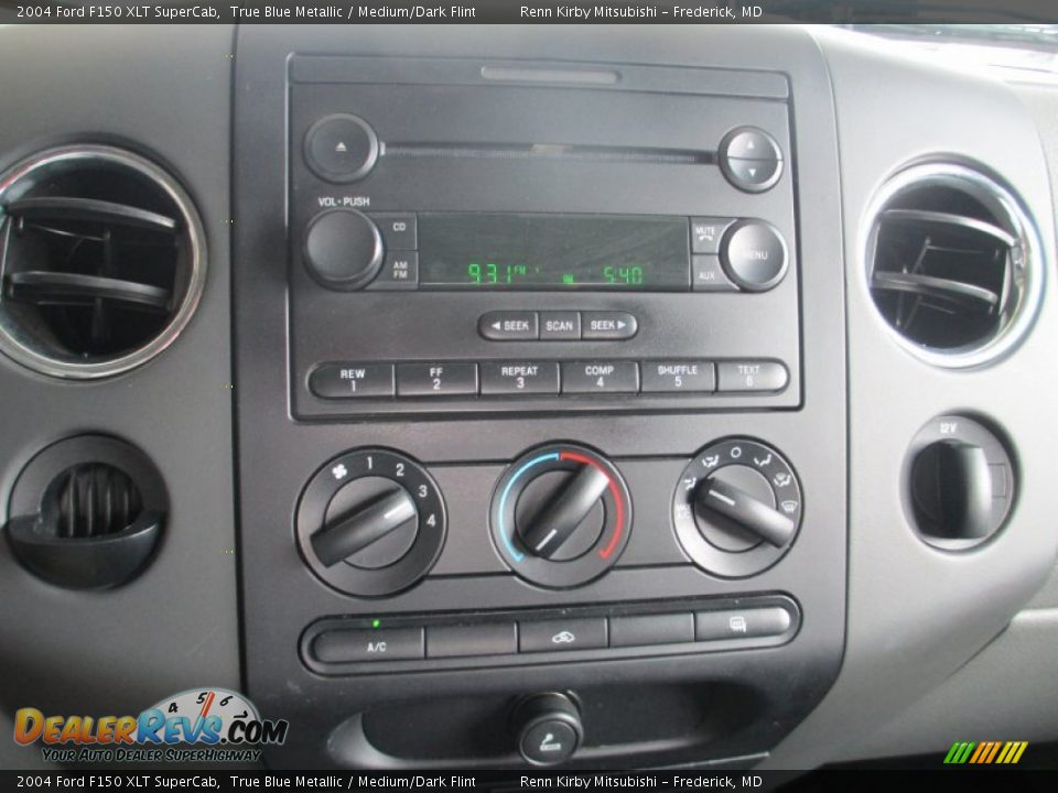 2004 Ford F150 XLT SuperCab True Blue Metallic / Medium/Dark Flint Photo #22