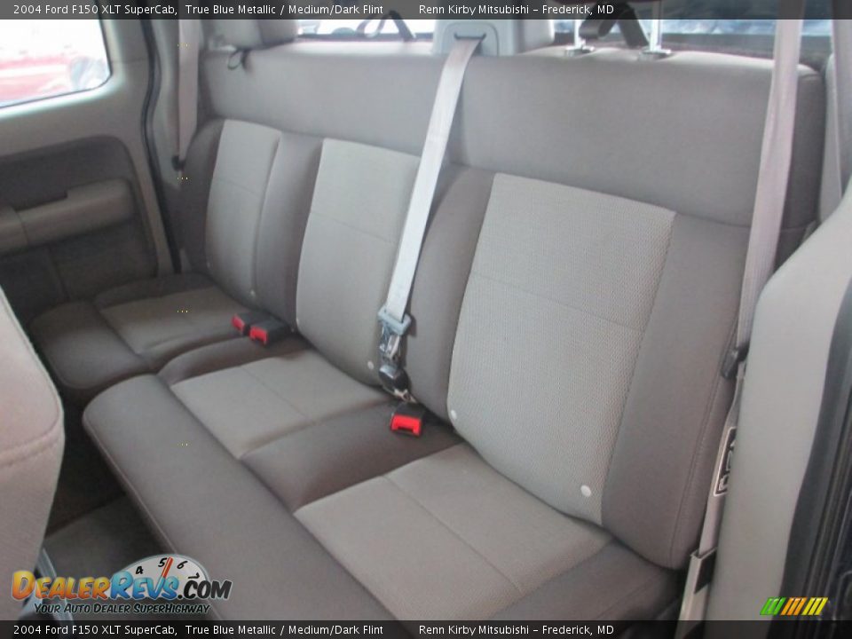 2004 Ford F150 XLT SuperCab True Blue Metallic / Medium/Dark Flint Photo #23