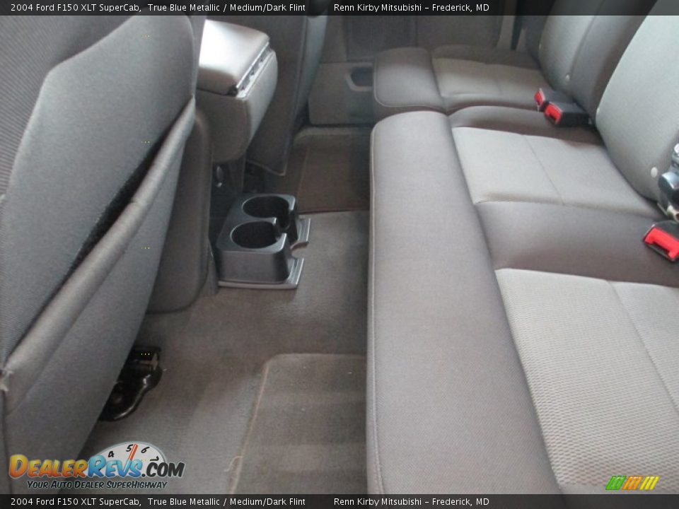 2004 Ford F150 XLT SuperCab True Blue Metallic / Medium/Dark Flint Photo #24