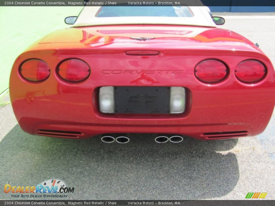 2004 Chevrolet Corvette Convertible Magnetic Red Metallic / Shale Photo #7