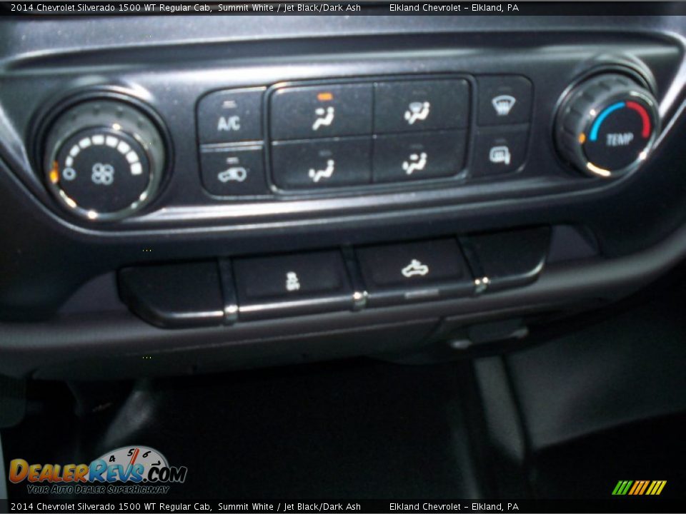 2014 Chevrolet Silverado 1500 WT Regular Cab Summit White / Jet Black/Dark Ash Photo #32