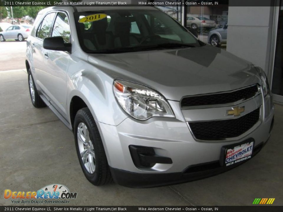 2011 Chevrolet Equinox LS Silver Ice Metallic / Light Titanium/Jet Black Photo #1