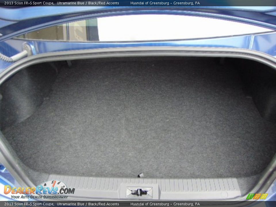 2013 Scion FR-S Sport Coupe Ultramarine Blue / Black/Red Accents Photo #20