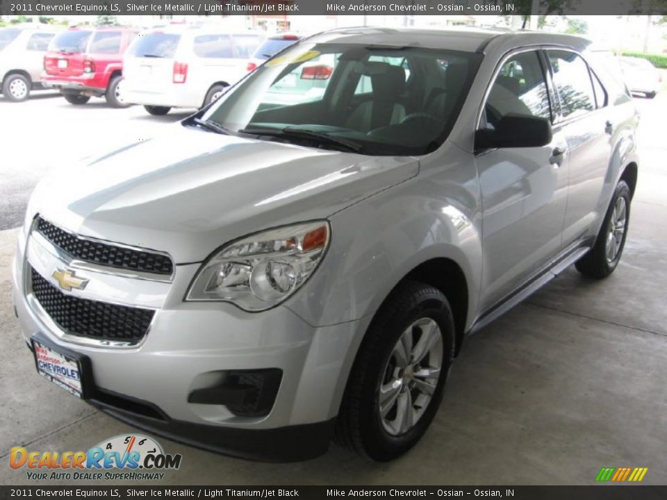 2011 Chevrolet Equinox LS Silver Ice Metallic / Light Titanium/Jet Black Photo #21