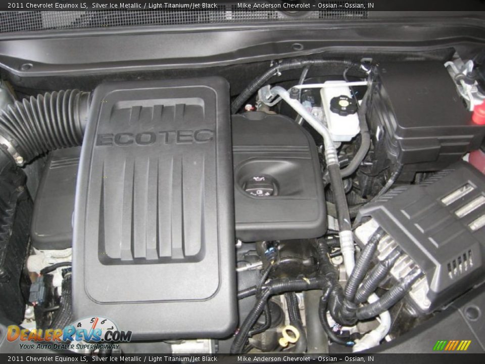 2011 Chevrolet Equinox LS Silver Ice Metallic / Light Titanium/Jet Black Photo #22