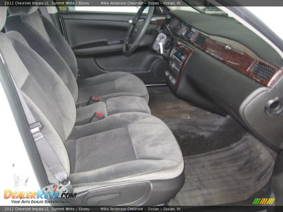 2012 Chevrolet Impala LS Summit White / Ebony Photo #9