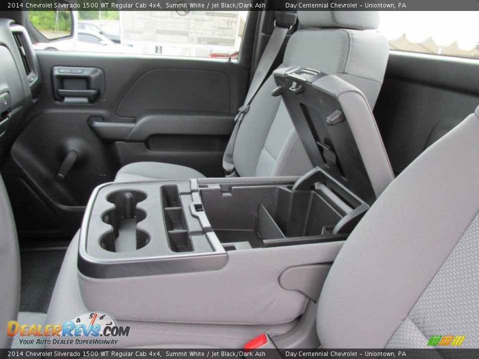 2014 Chevrolet Silverado 1500 WT Regular Cab 4x4 Summit White / Jet Black/Dark Ash Photo #16