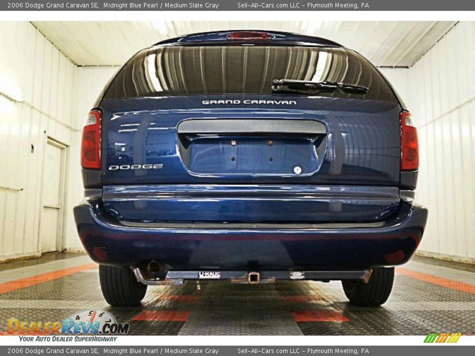 2006 Dodge Grand Caravan SE Midnight Blue Pearl / Medium Slate Gray Photo #6