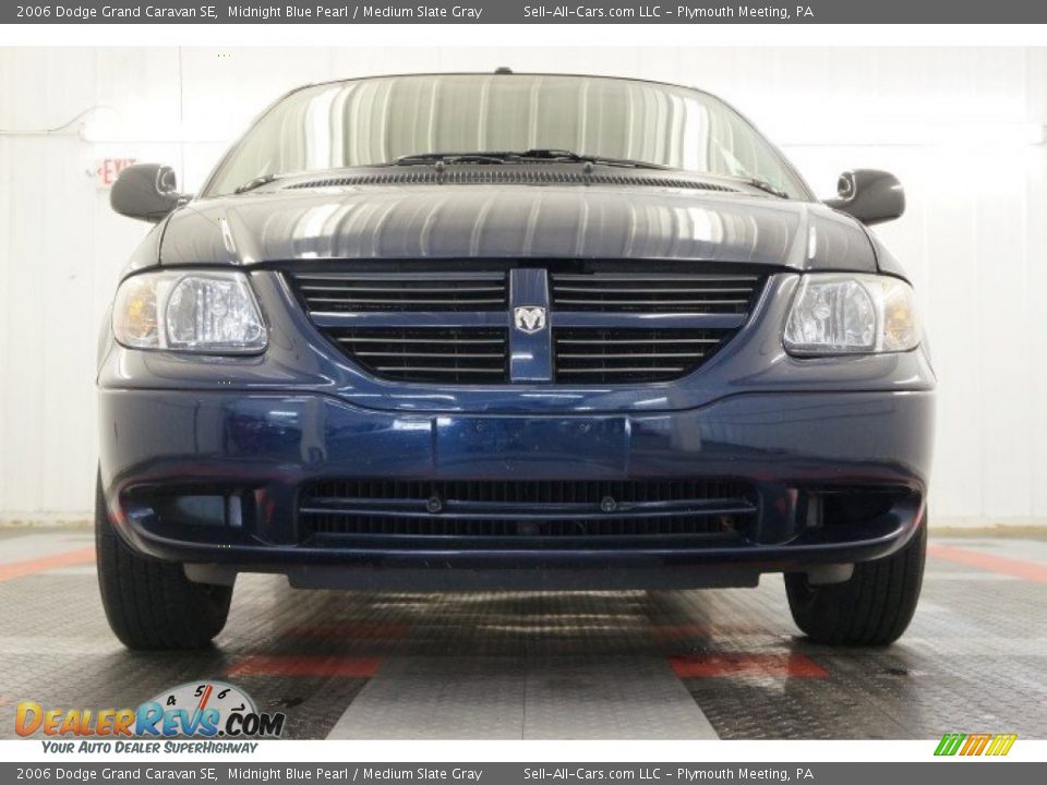 2006 Dodge Grand Caravan SE Midnight Blue Pearl / Medium Slate Gray Photo #12