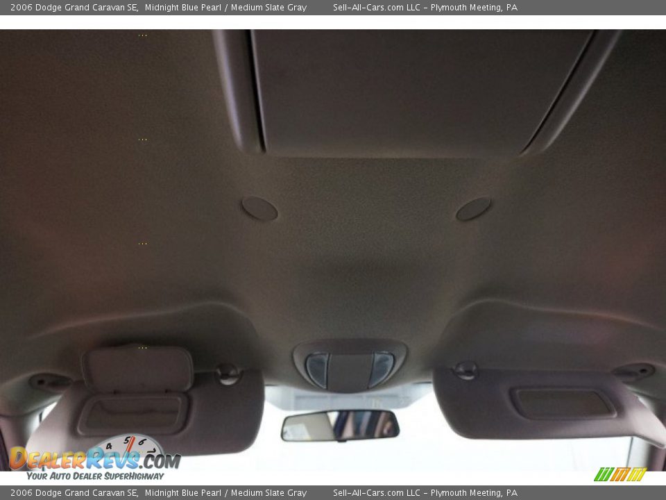 2006 Dodge Grand Caravan SE Midnight Blue Pearl / Medium Slate Gray Photo #27