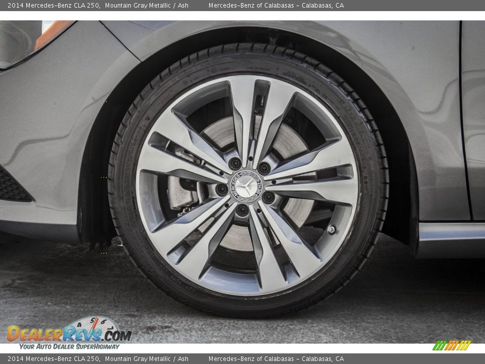 2014 Mercedes-Benz CLA 250 Mountain Gray Metallic / Ash Photo #8