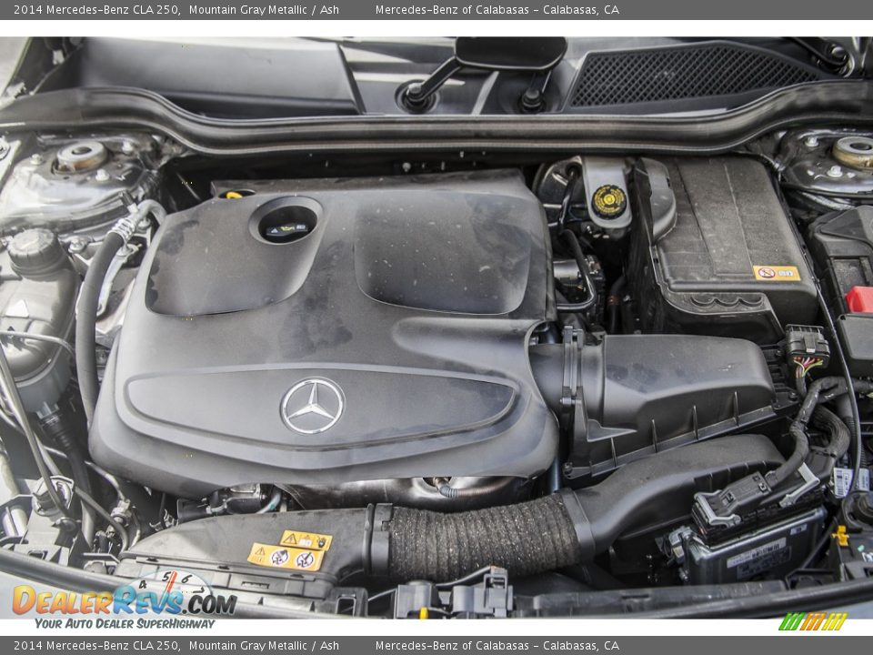 2014 Mercedes-Benz CLA 250 Mountain Gray Metallic / Ash Photo #9