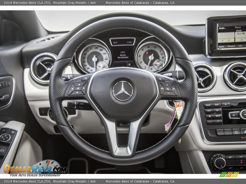 2014 Mercedes-Benz CLA 250 Mountain Gray Metallic / Ash Photo #15