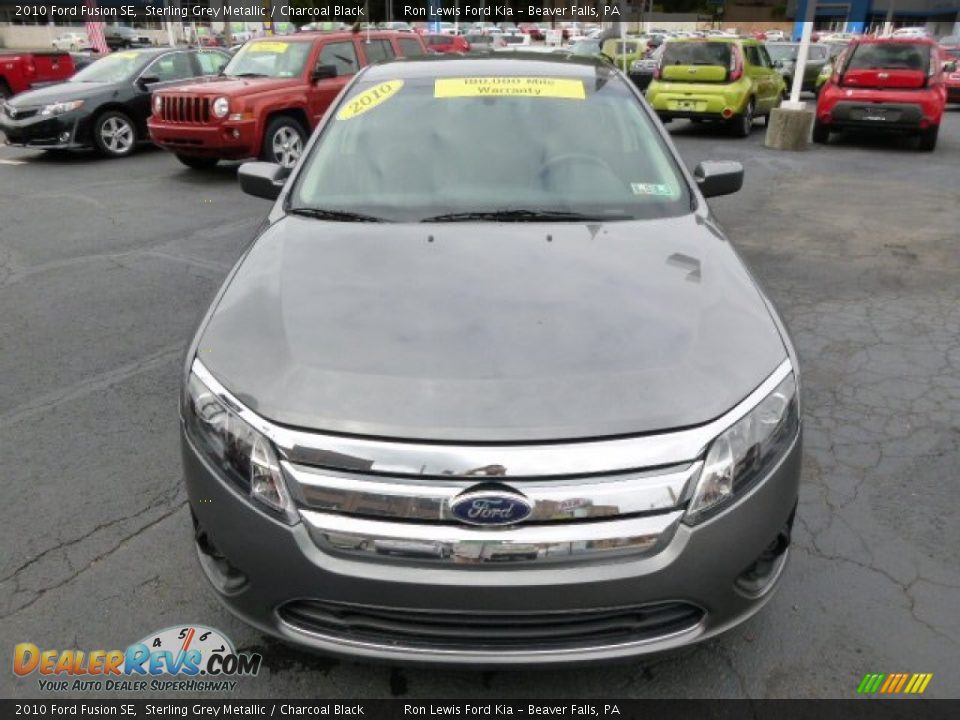 2010 Ford Fusion SE Sterling Grey Metallic / Charcoal Black Photo #3