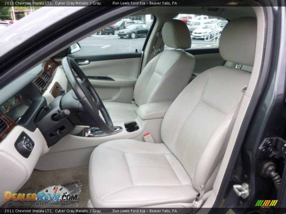 2011 Chevrolet Impala LTZ Cyber Gray Metallic / Gray Photo #10