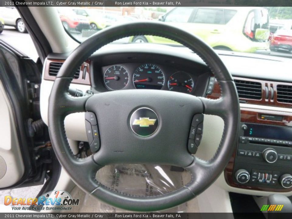 2011 Chevrolet Impala LTZ Cyber Gray Metallic / Gray Photo #18