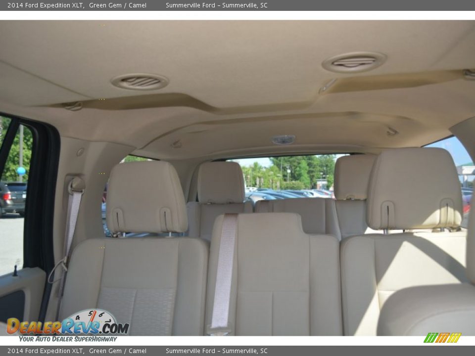2014 Ford Expedition XLT Green Gem / Camel Photo #20