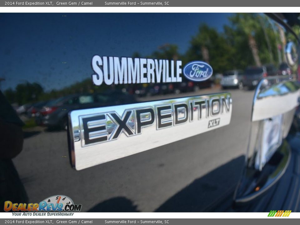 2014 Ford Expedition XLT Green Gem / Camel Photo #26