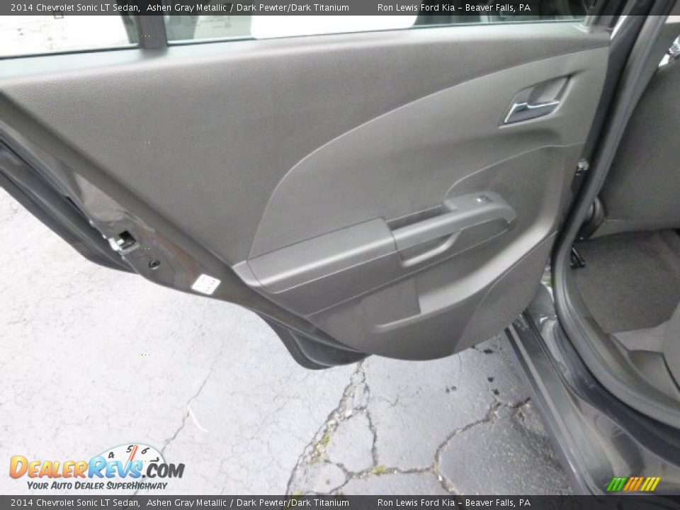 2014 Chevrolet Sonic LT Sedan Ashen Gray Metallic / Dark Pewter/Dark Titanium Photo #13