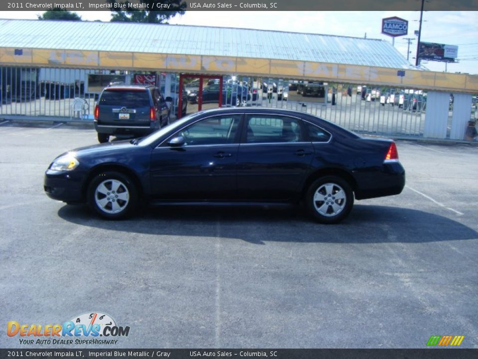 2011 Chevrolet Impala LT Imperial Blue Metallic / Gray Photo #2