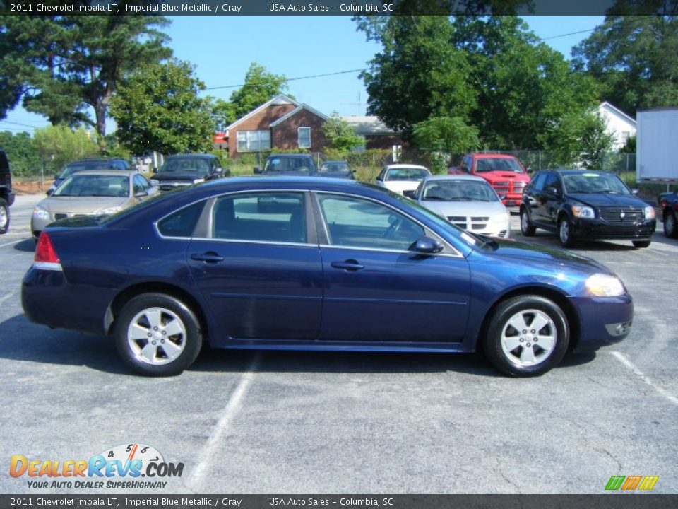 2011 Chevrolet Impala LT Imperial Blue Metallic / Gray Photo #4