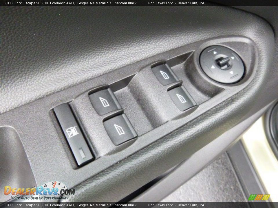 2013 Ford Escape SE 2.0L EcoBoost 4WD Ginger Ale Metallic / Charcoal Black Photo #13
