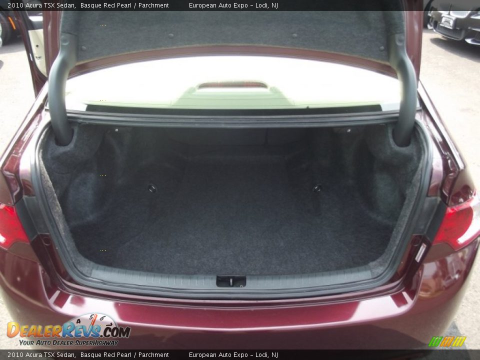 2010 Acura TSX Sedan Basque Red Pearl / Parchment Photo #17