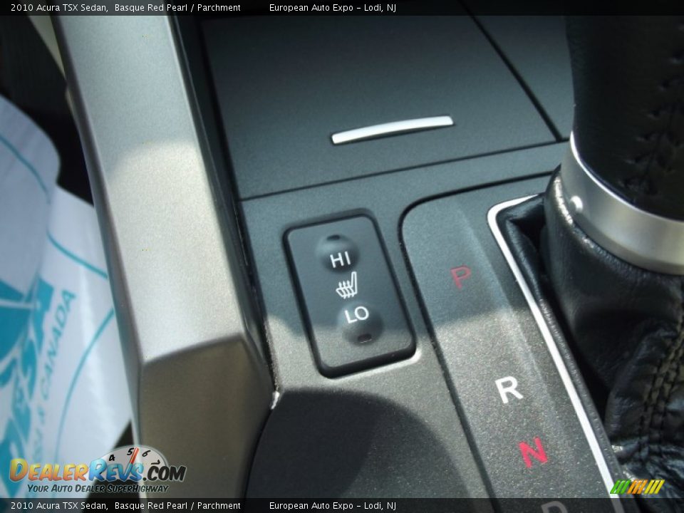 2010 Acura TSX Sedan Basque Red Pearl / Parchment Photo #26