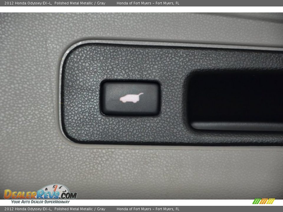 2012 Honda Odyssey EX-L Polished Metal Metallic / Gray Photo #26
