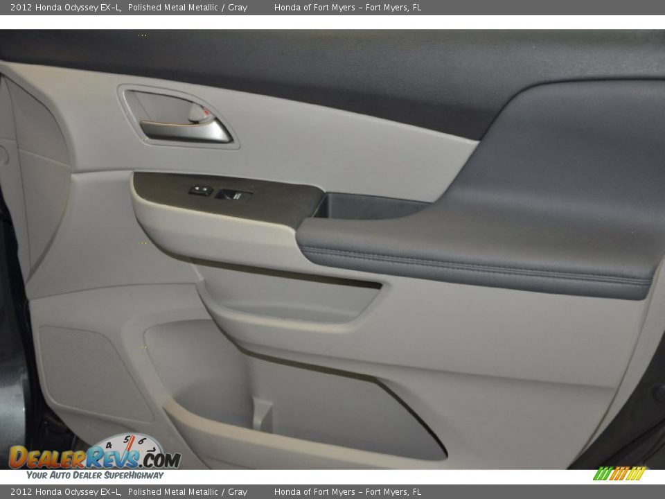 2012 Honda Odyssey EX-L Polished Metal Metallic / Gray Photo #29