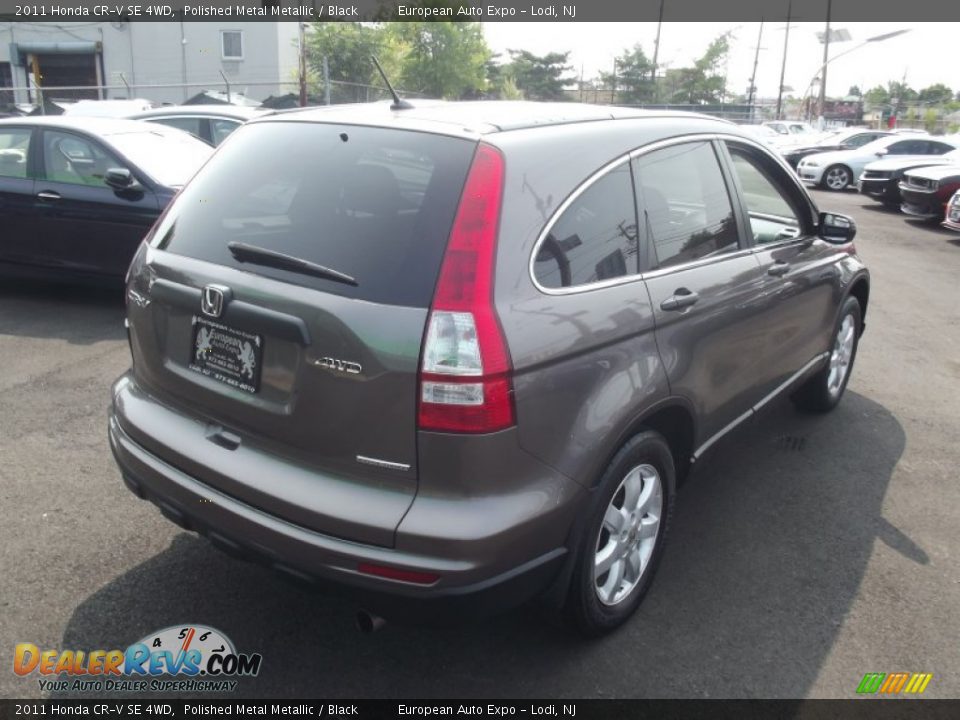 2011 Honda CR-V SE 4WD Polished Metal Metallic / Black Photo #3