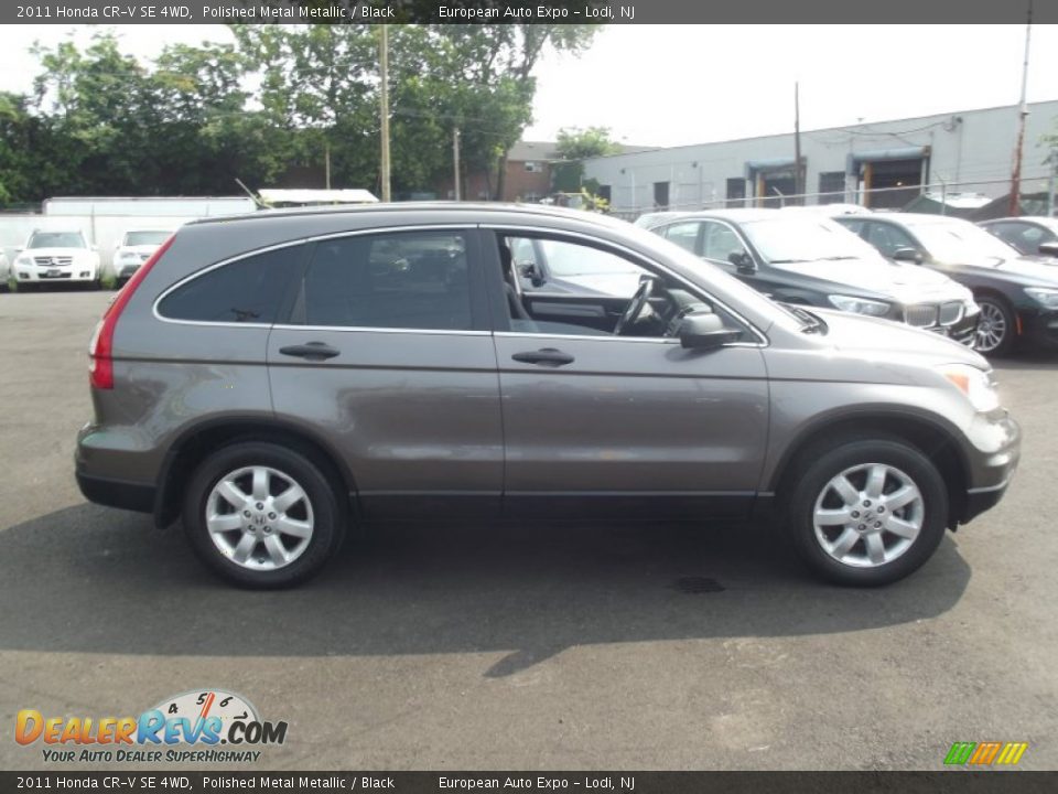 2011 Honda CR-V SE 4WD Polished Metal Metallic / Black Photo #6