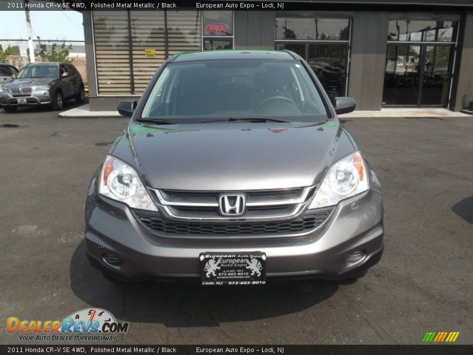 2011 Honda CR-V SE 4WD Polished Metal Metallic / Black Photo #7
