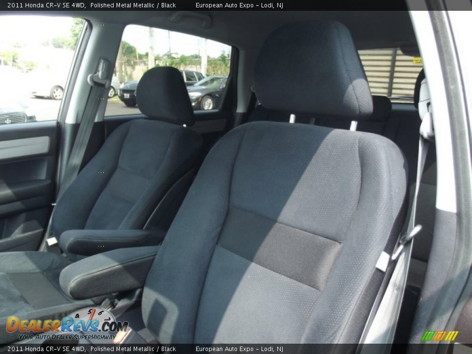 2011 Honda CR-V SE 4WD Polished Metal Metallic / Black Photo #9