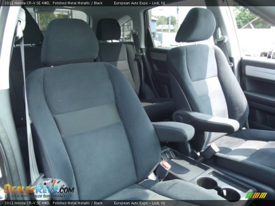 2011 Honda CR-V SE 4WD Polished Metal Metallic / Black Photo #15