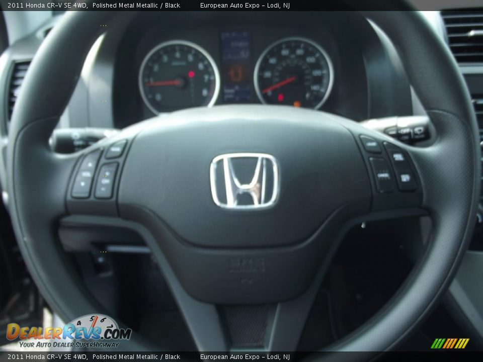 2011 Honda CR-V SE 4WD Polished Metal Metallic / Black Photo #20