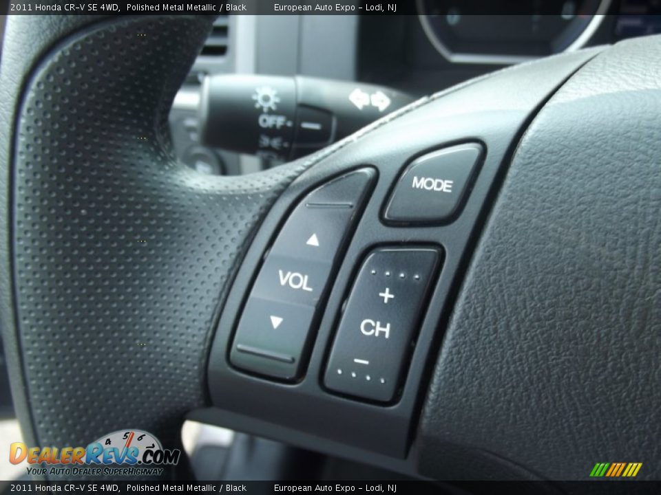 2011 Honda CR-V SE 4WD Polished Metal Metallic / Black Photo #22