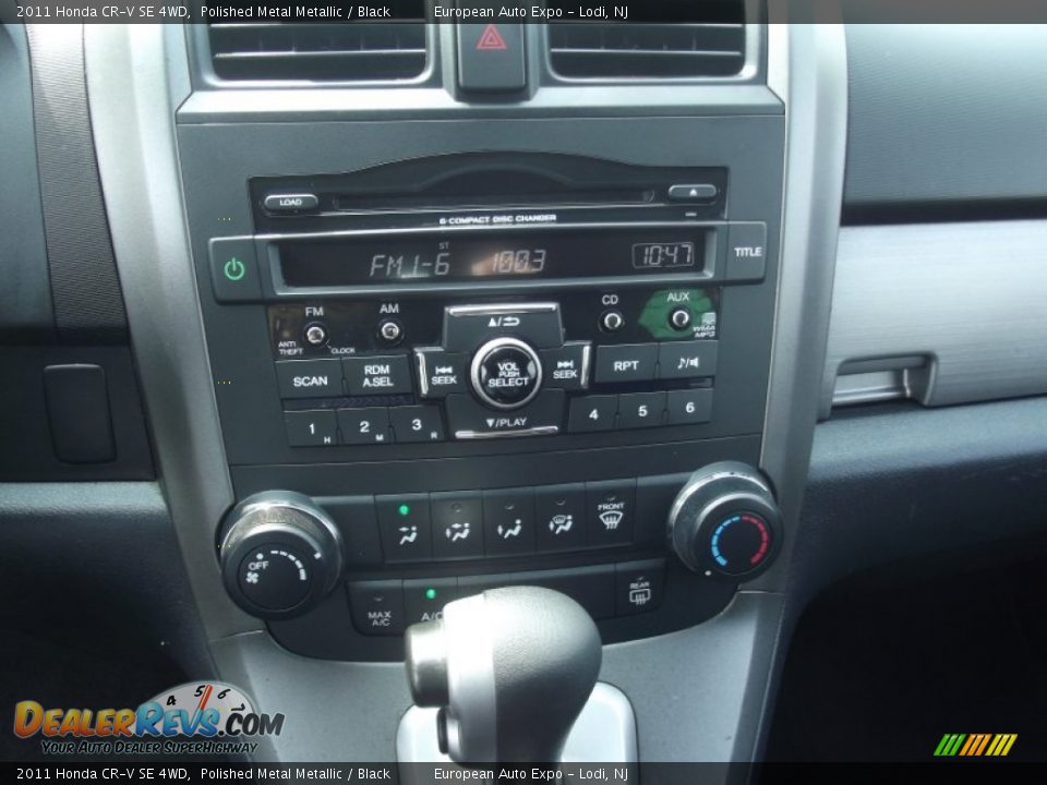 2011 Honda CR-V SE 4WD Polished Metal Metallic / Black Photo #25