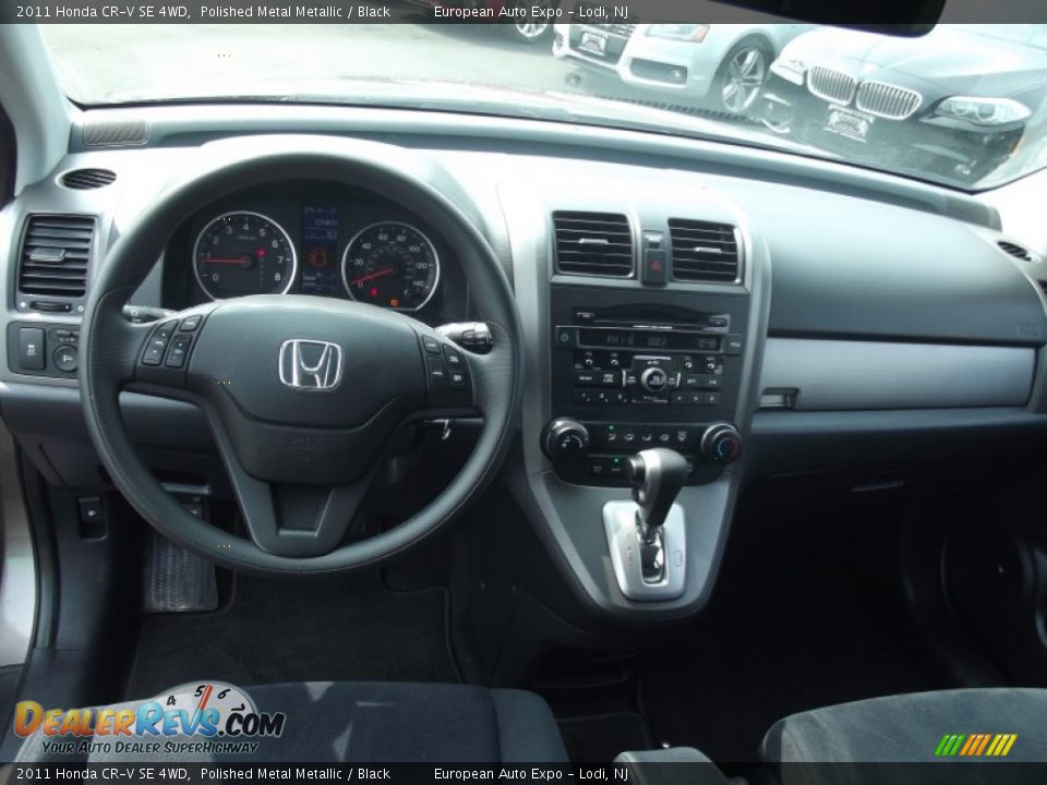 2011 Honda CR-V SE 4WD Polished Metal Metallic / Black Photo #30