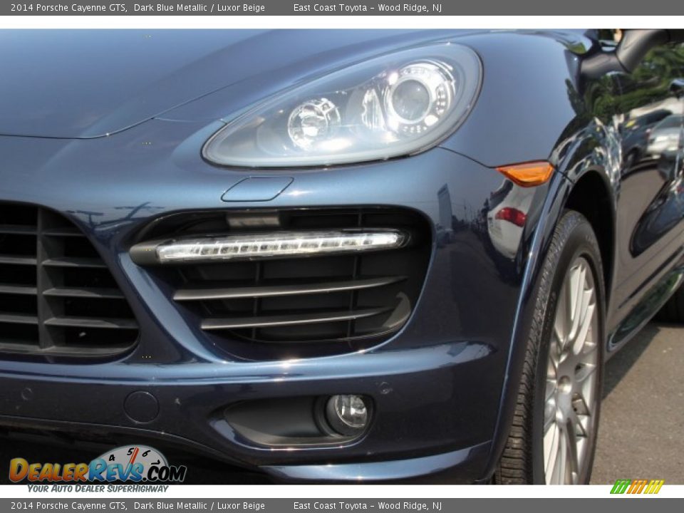 2014 Porsche Cayenne GTS Dark Blue Metallic / Luxor Beige Photo #30