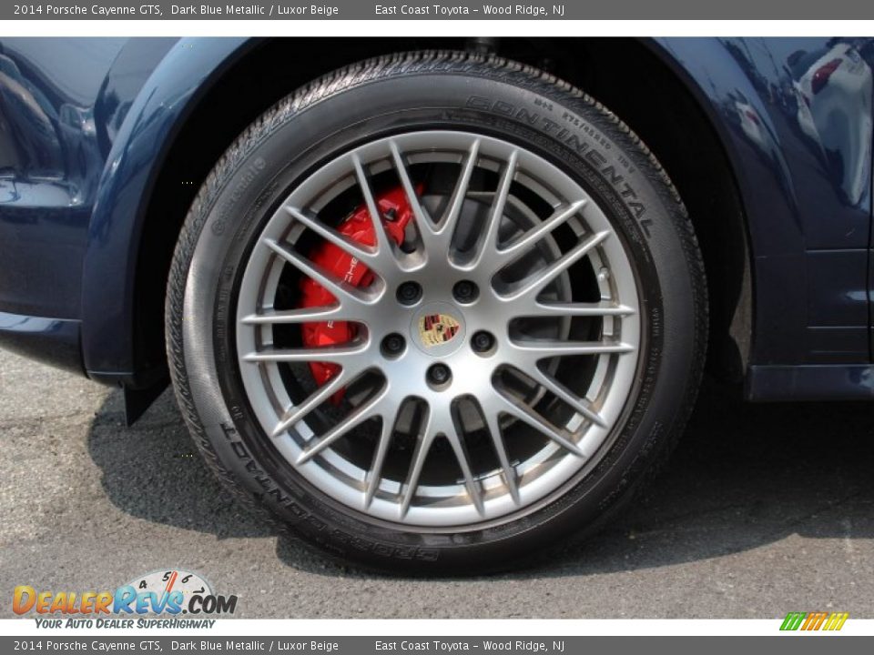 2014 Porsche Cayenne GTS Dark Blue Metallic / Luxor Beige Photo #31