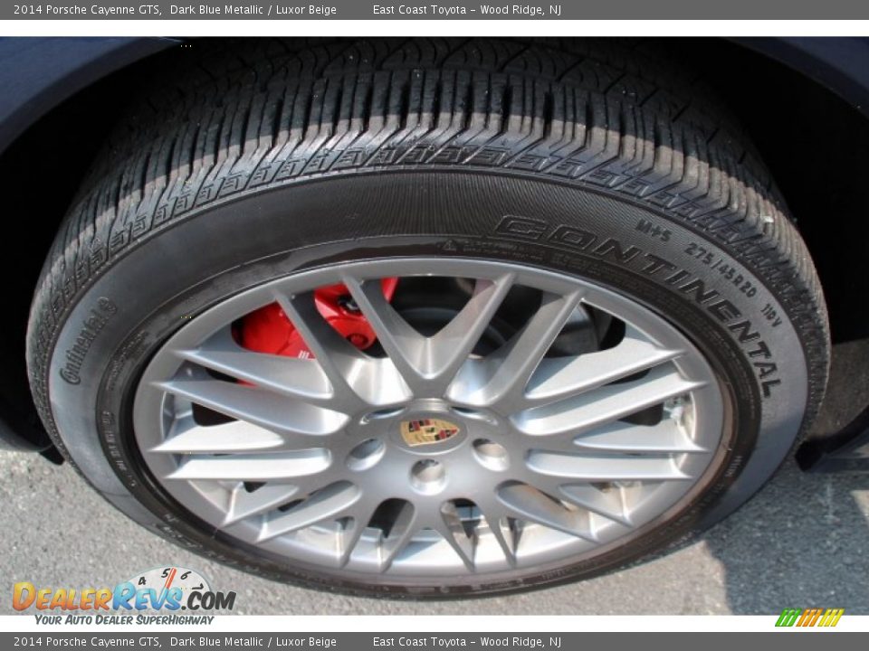 2014 Porsche Cayenne GTS Dark Blue Metallic / Luxor Beige Photo #32