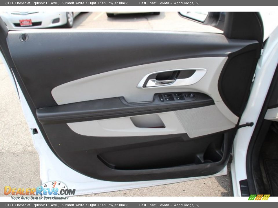 2011 Chevrolet Equinox LS AWD Summit White / Light Titanium/Jet Black Photo #9