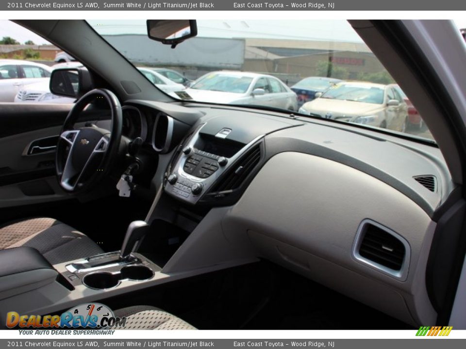 2011 Chevrolet Equinox LS AWD Summit White / Light Titanium/Jet Black Photo #24