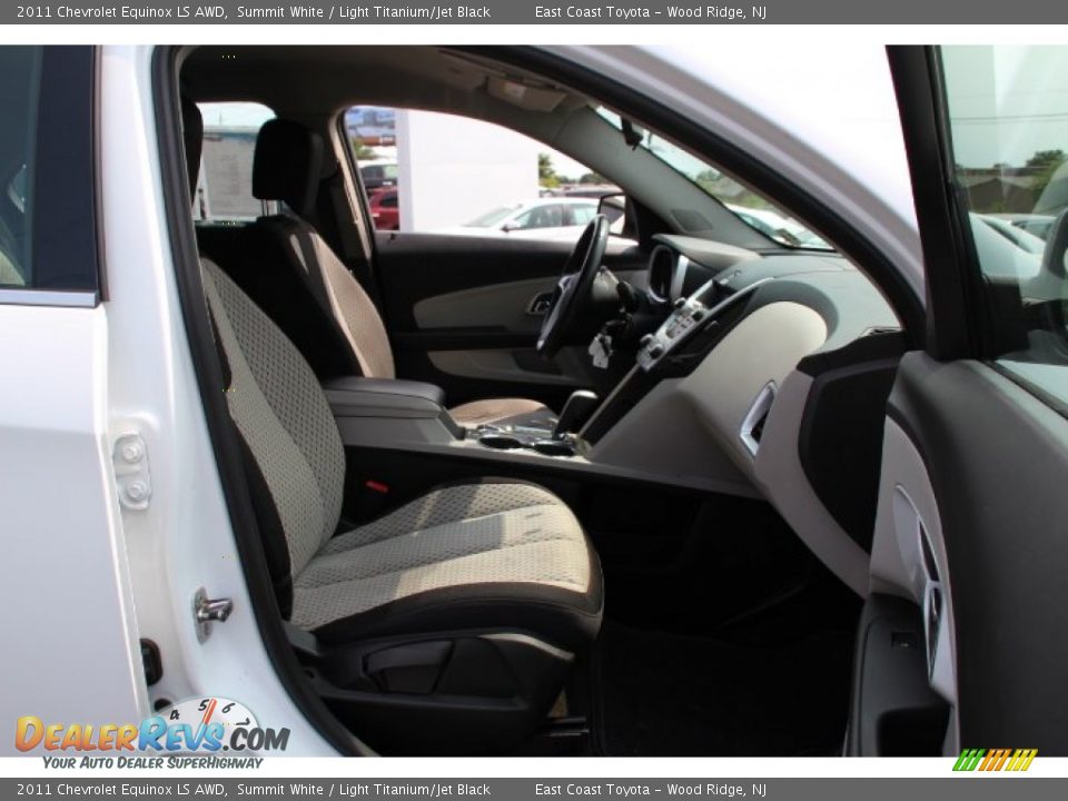 2011 Chevrolet Equinox LS AWD Summit White / Light Titanium/Jet Black Photo #25