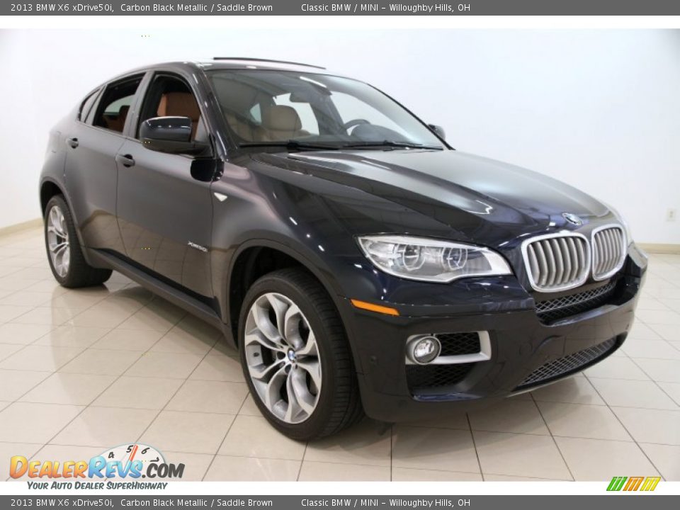 Front 3/4 View of 2013 BMW X6 xDrive50i Photo #1