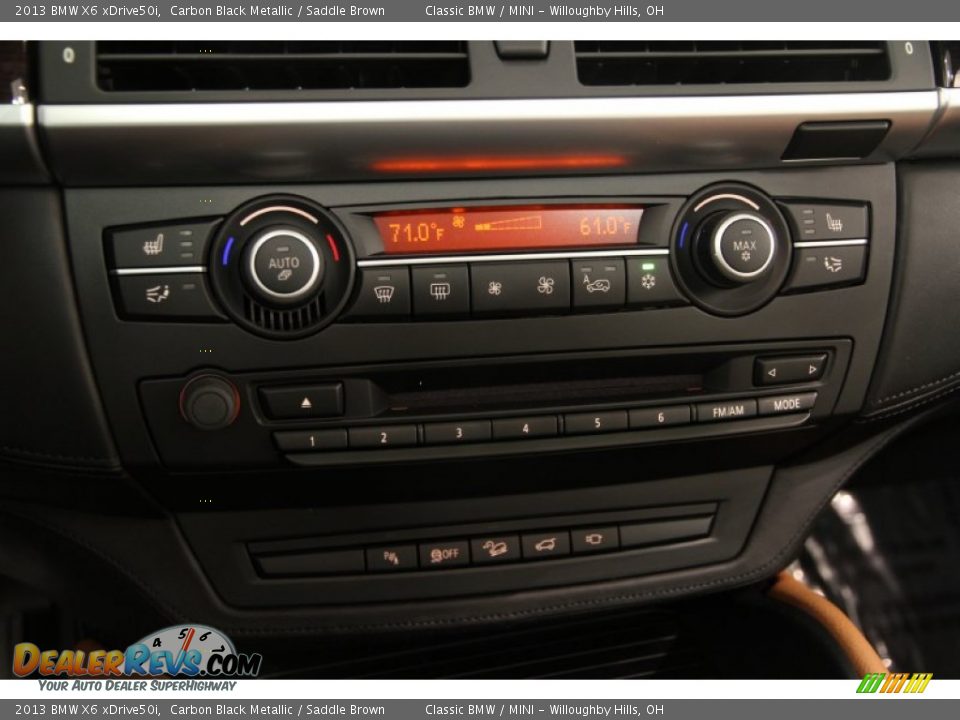 Controls of 2013 BMW X6 xDrive50i Photo #17