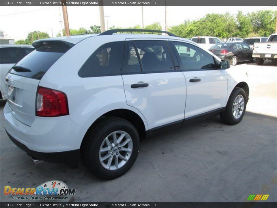 2014 Ford Edge SE Oxford White / Medium Light Stone Photo #1